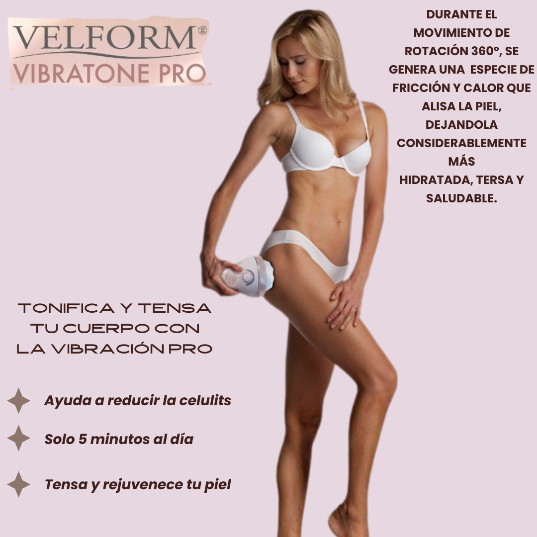 Resultados Visibles Sin Gastar 800€ en Cabina. Masajeador anticelulítico profesional Vibratone Pro
